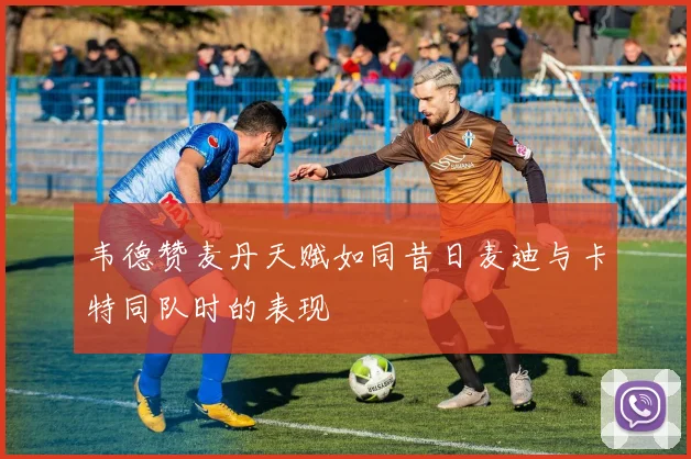 韦德赞麦丹天赋如同昔日麦迪与卡特同队时的表现